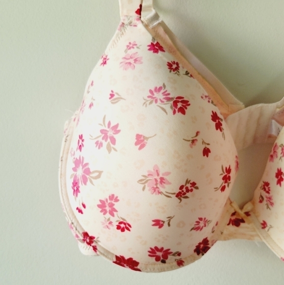 Delta Burke floral wired‎ adjustable bra size 42D - Picture 3 of 7
